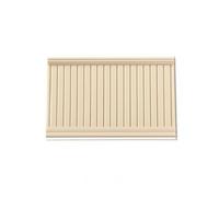 FytStycale Panneau Lambris Miniature Charmant Réaliste, Panneau Mural 3D en Plastique PLA, Léger, Mini-Plinthe pr Maqutes D'ameublement, Miniatures, Bois