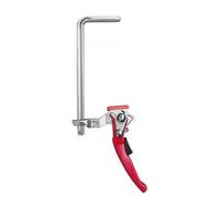 FytStycale Serre-Joint à Cliquet Compatible Rails Serre-Joint Rail Guidage Poignée Antidérapante pour Menuisiers, Menuiserie, Rouge, Pince À Cliquet 160x60
