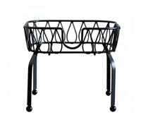 FytStycale Support Métallique pour Fontaine à Boisson, Noir, Rack 8L | Support Robuste pour Fontaine à Boisson avec Base 4 Pieds Stables, Design Rétro, Service de Boissons pour Bar, Fête, Buffet
