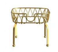 FytStycale Support Métallique pour Fontaine à Boisson, Or, Rack 8L | Support Robuste pour Fontaine à Boisson avec Base 4 Pieds Stables, Design Rétro, Service de Boissons pour Bar, Fête, Buffet