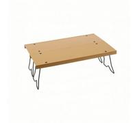 FytStycale Table Pliante Plateau en Alliage D'aluminium Compact Table Basse Camng Portable Résistante pr Sortie,