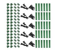 FytStycale Tuteurs de Fixation pour Treillis, Clip de Fixation pour Support à Plantes, Boucle en Croix Universelle, Robuste pour Potager de Concombres