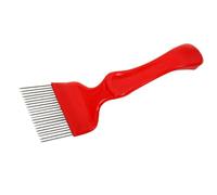 FytStycale Uncapping Fork à Dents en Acier Inoxydable Outil Apicole pour Extraction de Rayons Fourche à Gratter Râteau Robuste Scratcher Plastique et Acier