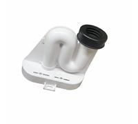FytStycale Urinal Displacer Raccord d'Évacuation pour Urinoir Adaptateur Déporté Siphon Anti-odeur Joint Étanche en et Caoutchouc Pose Rapide Entretien Limité, A