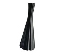FytStycale Vase à Fleurs Simple et Unique de Nordique, Contenant Floral décoratif pour Table de Chevet, Table Basse, décoration intérieure, Noir