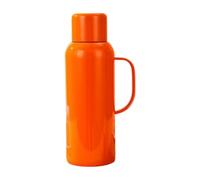 Fzaqwen Bouteille Isotherme à Affichage de Température Numérique pour Infuseur à Thé Boisson Chaude Intempéries Pratique pour École Bureau Loisirs Extérieurs, Orange