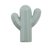 Fzaqwen Bouton de Meuble Figurine Tiroir Poignée Décorative Céramique Motif Ludique Facile à Installer Convient Chambre D'Enfant Salon Placard Armoire Salle D, Plante 4.3x2.5x5.2cm