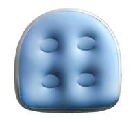 Fzaqwen Coussin Bain Spa Gonflable Appui-tête Massage Bain Rehausseur Bain Ventouses PVC Souple Pliable pour Détente Bain Spa Utilisation Intérieure