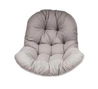 Fzaqwen Coussin épais et Lavable pour Chaises Suspendues, pour Une Utilisation Intérieure et Extérieure, Gris Clair