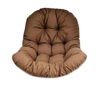 Fzaqwen Coussin épais et Lavable pour Chaises Suspendues, pour Une Utilisation Intérieure et Extérieure, CafÉ
