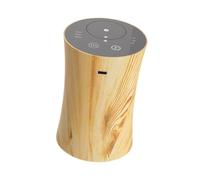 Fzaqwen Diffuseur D'Huiles Essentielles Compact Mini Portatif Silencieux Technologie sans Eau Utilisation à La Maison Bureau Voiture Chambre, Grain de Bois Clair