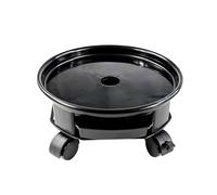 Fzaqwen Plateau Rouleau pour Plantes Support de Pot avec Roues Plateau à Réserve d'eau Trolley Polypropylène Résistant Mobilité Facile pour Arbres Plantes, c