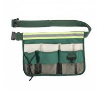 Fzaqwen Pochette de Taille Entretien Ceinture Outils Trousse Rangement Holster Utilitaire en Oxford 600D avec Bandes, avec Bande Réfléchissante, Array, Vert avec Bande Réfléchissante