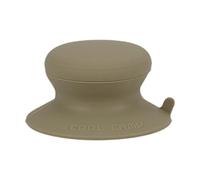 Fzaqwen Poignée de Couvercle Universelle Bouton Silicone Ergonomique Résistant à La Chaleur Pièce Détachée Accessoire Pot Adapté à La Maison Camping, Kaki