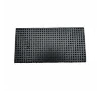 Fzaqwen Tampon Antivibration pour Climatiseur Split Support Amortisseur Bloc Caoutchouc Résistant aux Températures Base Stable pour Unités Lourdes Atténuation, 600 400 20mm, 1 PC Particule