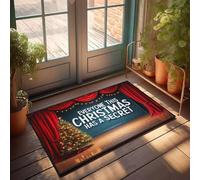 FZFN Tapis de salle de bain Everyone This Christmas Has A Secret. - Tapis de salle de bain bohème imperméable - Parfait pour le sport et l'intérieur (50 x 80 cm)