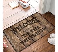 FZFN Tapis de salle de bain pour homme - Facile à nettoyer - Welcome To The Shitshow - 50 x 80 cm