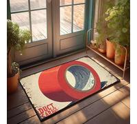 FZFN Tapis de sol Space Room Decor Low Profile | Garage conduit : bandes solides pour tout. Mousse à mémoire de forme Shaggy (40 x 60 cm)