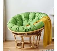 FZKun Coussin de chaise suspendue - Style nid confortable - Rond et épais - Coussin de soutien doux pour hamac Papasan, chaises œufs radar, utilisation intérieure et extérieure - Balcon, jardin (B, 70