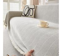 FZKun Couvre-canapé - Housse de canapé en chenille décontractée, couverture de canapé texturée décorative, protecteur de couverture de canapé pour toutes les saisons, housse de mobilier pour salon