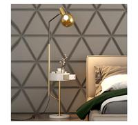 FZL02068LM Lampadaire Lampadaire avec table d'appoint, de chevet tiroir for salon, chambre à coucher, d'amis Lampe sur Pied(Gold)