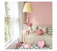 FZL02068LM Lampadaire Lampadaire moderne avec plateau, lampe sur pied for salon, chambre à coucher, bureau, maison Lampe sur Pied(Yellow-Pink)