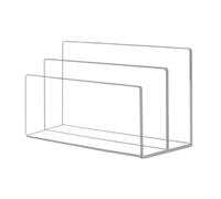 FZL02068LM Organisateurs de Papier Porte-Documents en Acrylique Transparent, Porte-revues de Bureau, trieur dossiers Plateaux de Bureau