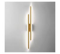FZQSXAZU Applique Murale aux Lignes Simples, Style Moderne, Longue Bande Lumineuse LED en métal Acrylique, idéale pour la Chambre, la Table de Chevet, Le Salon ou comme Lanterne derrière la
