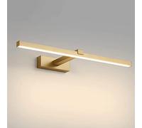 FZQSXAZU Éclairage LED pour Miroir de Salle de Bain avec Applique Murale Frontale, Longue Bande Lumineuse pour Une Utilisation Filaire et idéale pour Le Maquillage et la Toilette