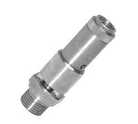 G 1/2'' Acier inoxydable 316 Ti Soupape de sécurité préréglée 20 bar (290.08 psi) DN 10