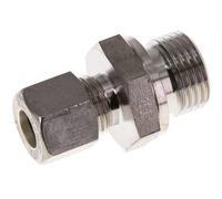 G 1/2'' mâle x 10L Raccord à compression droit en acier inoxydable avec joint FKM 315 Bar DIN 2353