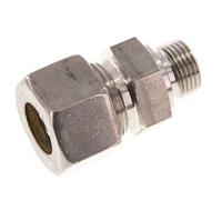 G 1/2'' mâle x 20S Raccord à compression droit en acier inoxydable avec joint FKM 400 Bar DIN 2353