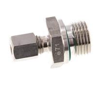 G 1/2'' mâle x 6L Raccord à compression droit en acier inoxydable avec joint FKM 315 Bar DIN 2353