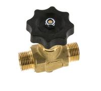 G 1/2'' Robinet à boisseau sphérique laiton filetage mâle 40 bar avec volant