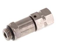 G 1/4'' M/F Joint Tournant en laiton nickelé 10 Bar - Haute vitesse