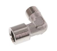 G 1/8'' x R 1/8'' F/M Raccord coudé 90° en acier inoxydable 150 Bar