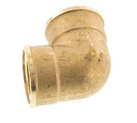 G 1 Raccord coudé 90° en laiton 1/4'' 16 Bar