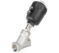 G 2'' NC Vanne à Siège Incliné Pneumatique 2 Voies Inox - 2000 - 1239