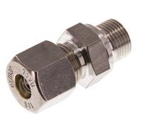G 3/8'' mâle x 10S Raccord à compression droit en acier inoxydable 630 Bar DIN 2353
