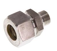 G 3/8'' mâle x 18L Raccord à compression droit en acier inoxydable 315 Bar DIN 2353