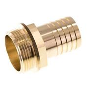 G Embout de tuyau en laiton 1 1/4'' mâle x 25 mm 16 Bar