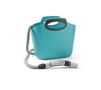 G.F. SRL, Aquapop Tuyau extensible pour Jardin, 30 Mètres, en Kit prêt à l’emploi, avec Sac - Conteneur en Plastique, Bleu, metri