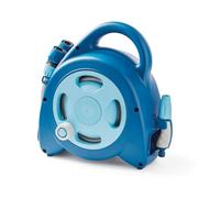 G.F. Srl, Enrouleur de tuyau Aquabag Collection for Ocean, Compact avec 16,5 mètres de tuyau, idéal pour irriguer les plantes et les fleurs sur balcon, terrasse ou jardin de taille moyenne