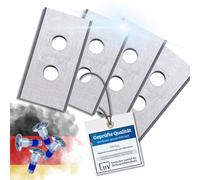 G greengrass tools Lames de rechange compatibles avec MAMMOTION LUBA et compatibles avec les lames de robot tondeuse YUKA, LongLife, double trou, incassable, certifiée DIN EN 50636, pièce : 8, couleur