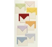 G. Lalo 32606L - Un Sachet de Correspondance en Papier Vergé Sable comprenant 10 Cartes Simples 10,7x15,2 cm et 10 Enveloppes Doublées 11,4x16,2 cm