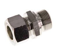 G Raccord à compression droit 3/4'' mâle x 18L en acier inoxydable avec joint FKM 315 Bar DIN 2353