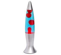 G&S Lampe à Lave, Modèle Ogive Bleu et Rouge, H 40 cm