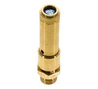 G Soupape de sécurité préréglée en laiton 1/2'' 11,6 bar (168,25 psi) DN 10