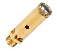 G Soupape de sécurité préréglée en laiton 1/4'' 1,8 bar (26,11 psi) DN 8