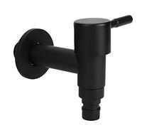 G1/2in Mâle Robinet De Machine À Laver Robinet Eau Fixé Au Mur Balcon Balai Lavabo Robinet Robinet d'eau De Jardin(#1)